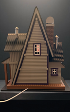 Personalized Light-Up Halloween Haunted House by Forcebuilder, view 3