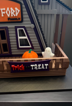 Personalized Light-Up Halloween Haunted House by Forcebuilder, view 6