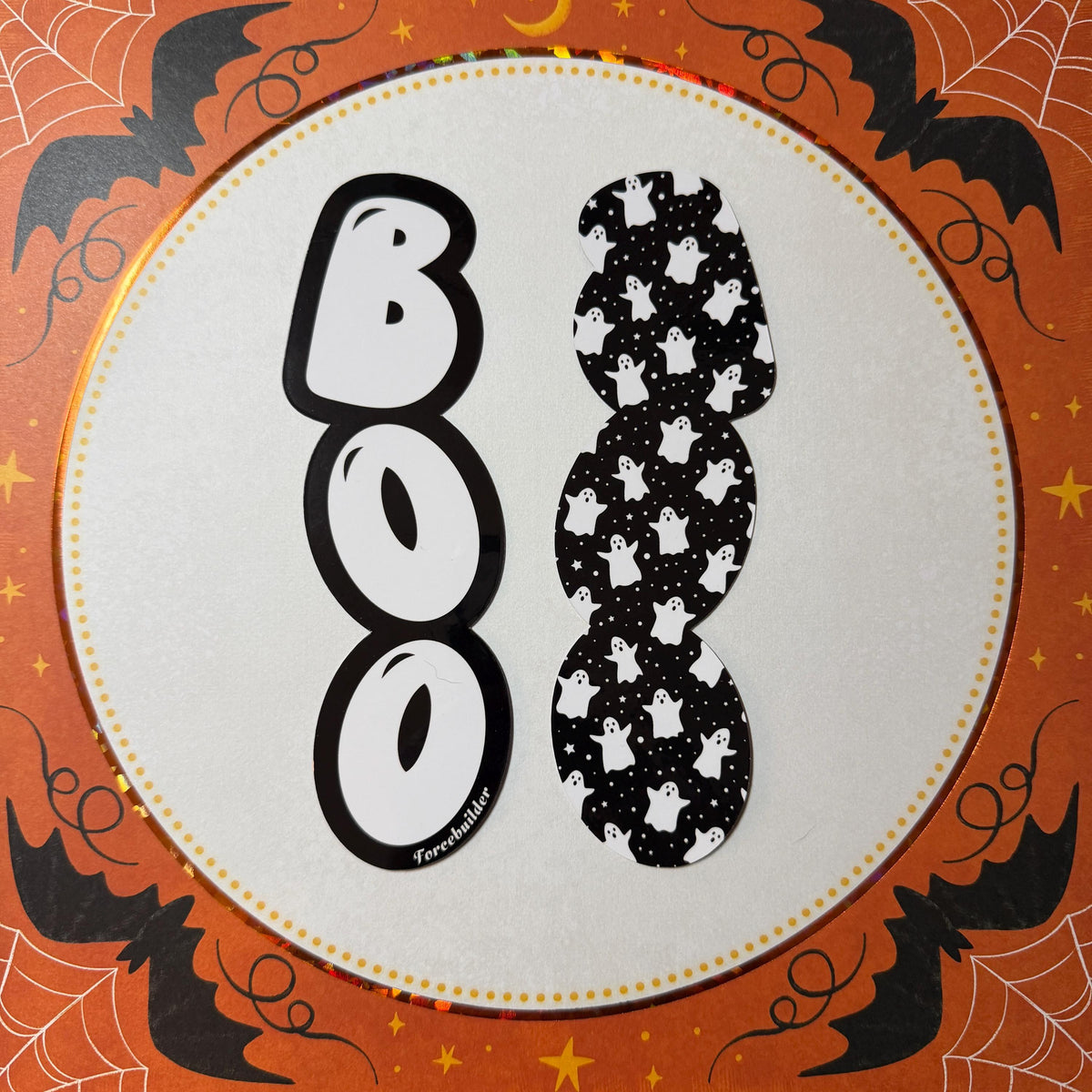 Halloween Bookmark Double Sided, Spooky or Boo Bookmark, Ghost/Bat Bookmark, Halloween Book Lover Gift, Cute Spooky Reading Gift