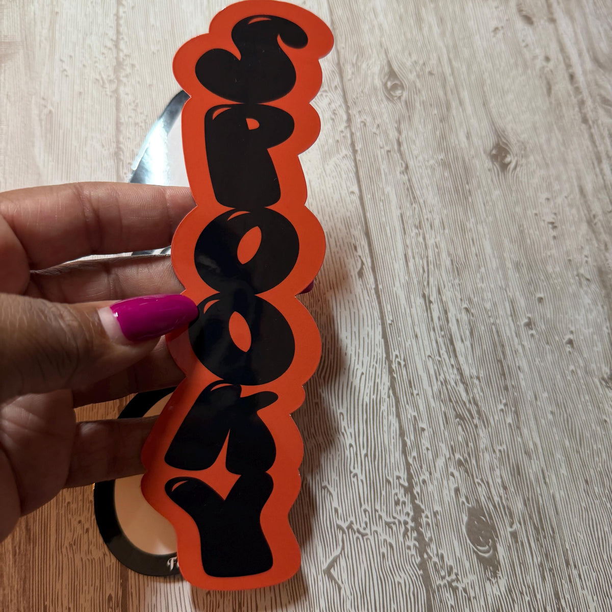 Halloween Bookmark Double Sided, Spooky or Boo Bookmark, Ghost/Bat Bookmark, Halloween Book Lover Gift, Cute Spooky Reading Gift